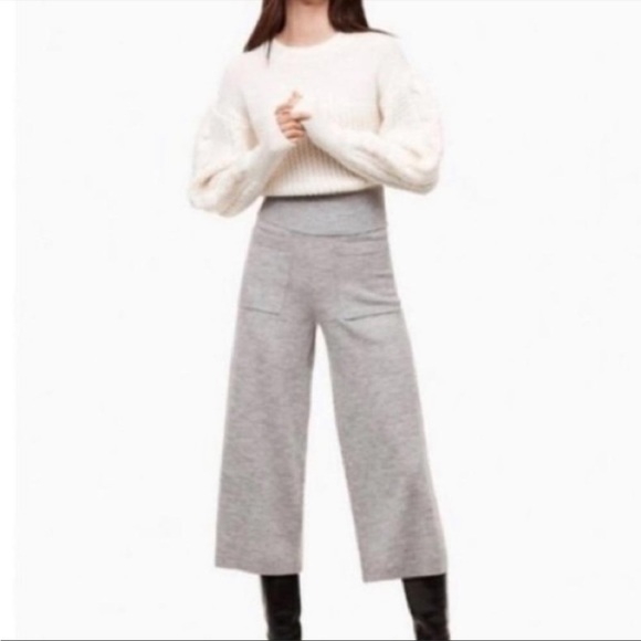Aritzia Pants - Aritzia Wilfred Brion Wool Pant in Light Gray